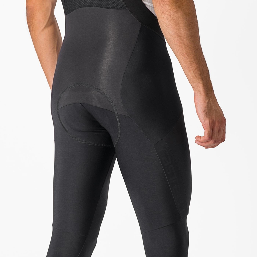 Black Men Castelli SORPASSO RoS Bib Tights | LSCV-35109