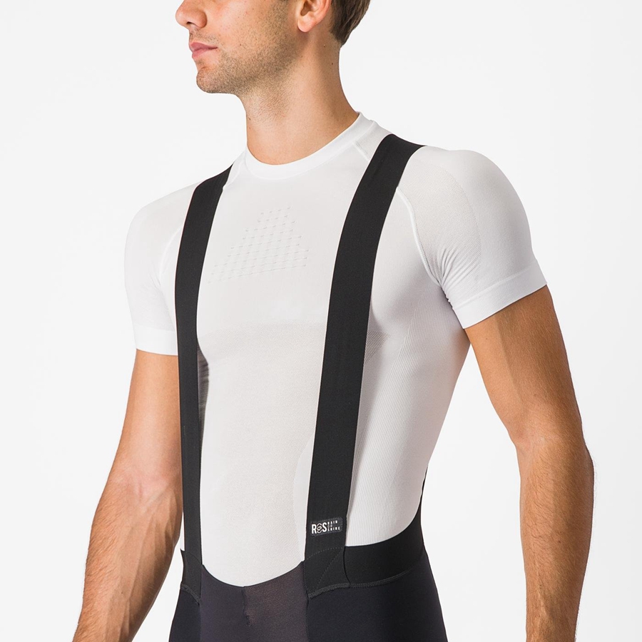 Black Men Castelli SORPASSO RoS Bib Tights | LSCV-35109