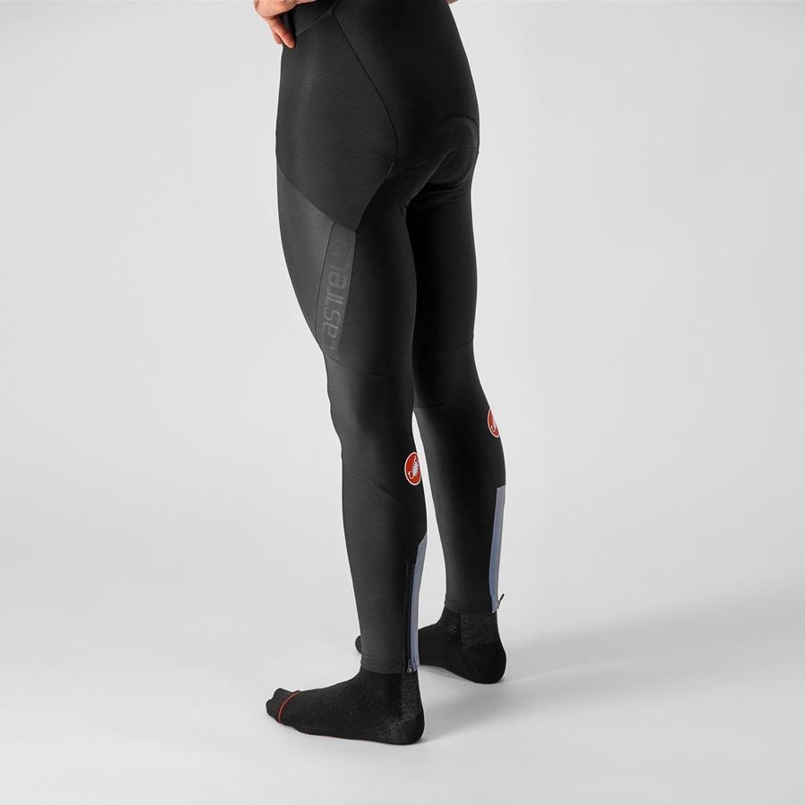 Black Men Castelli SORPASSO RoS Bib Tights | LSCV-35109