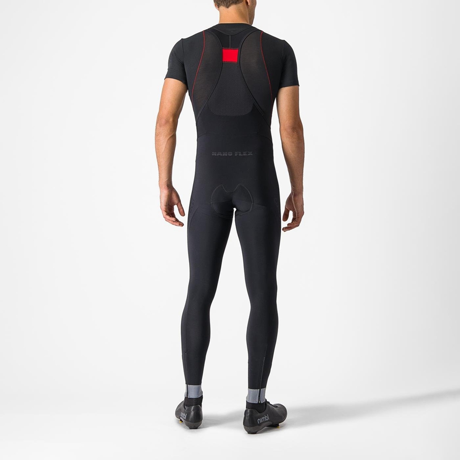 Black Men Castelli TUTTO NANO Bib Tights | QVOC-71956