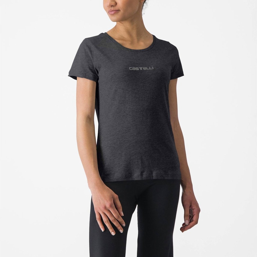 Black Women Castelli CASTELLI CLASSICO W TEE Casual | MHCO-91065