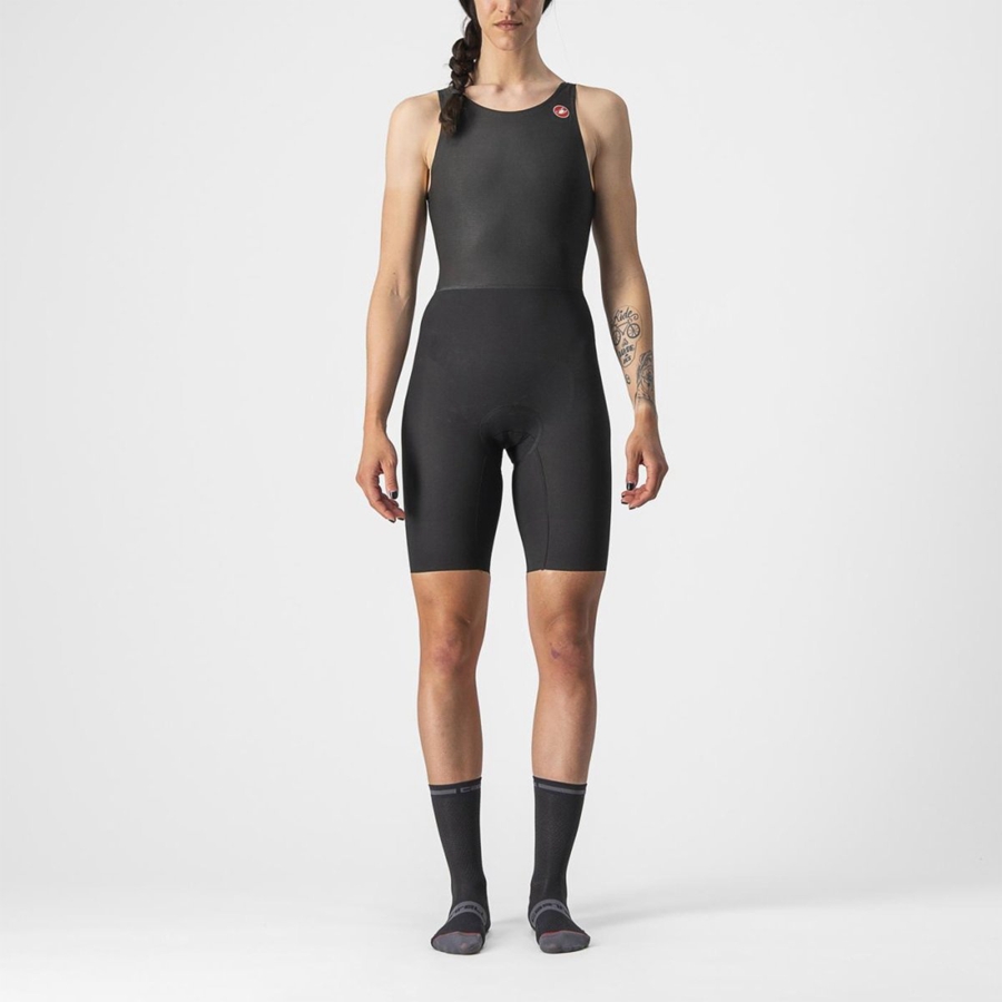 Black Women Castelli ELITE W Speedsuits | HWIO-19234