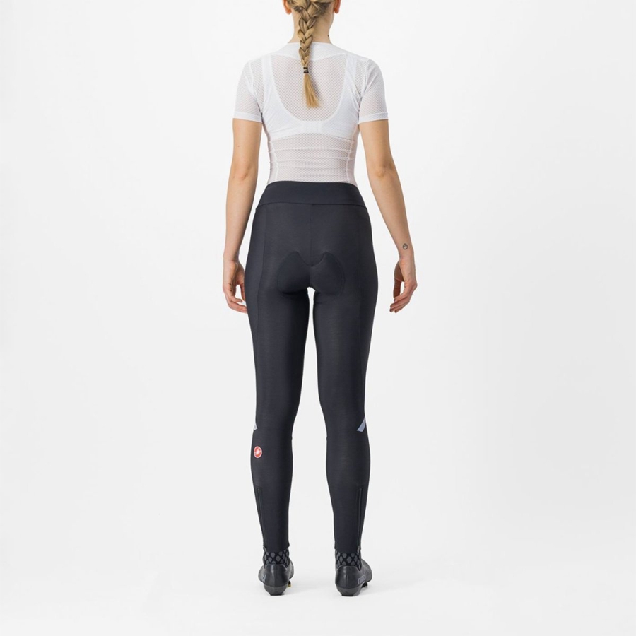 Black Women Castelli ENTRATA W Leggings | NHKW-75063