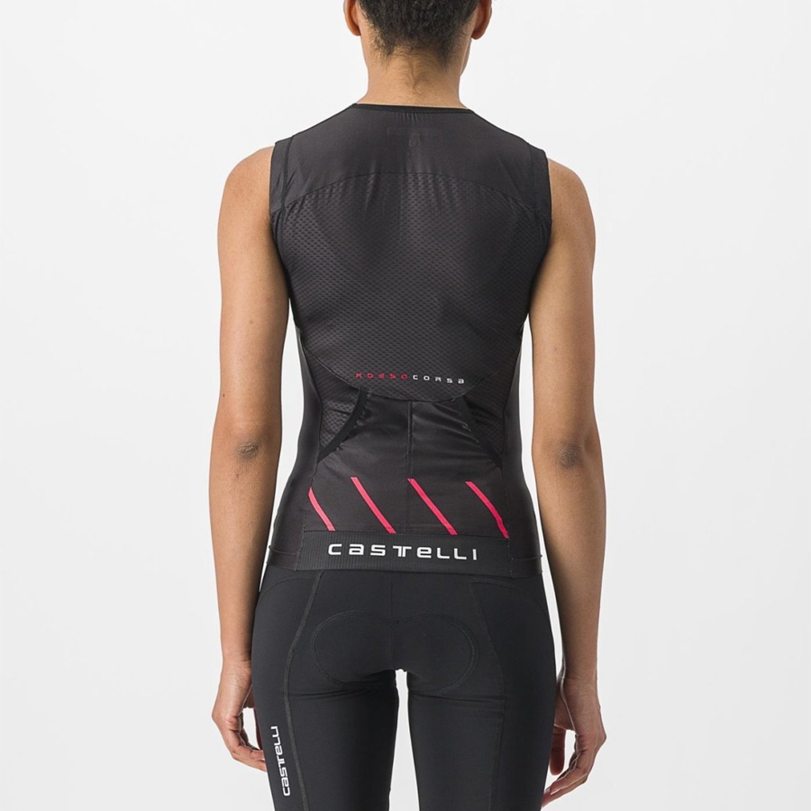 Black Women Castelli FREE 2 W TRI SINGLET Suits | JVGE-45376