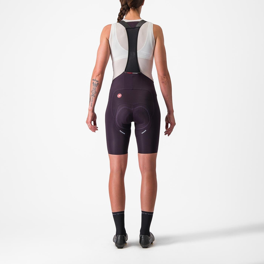 Black Women Castelli FREE AERO RC W Bib Shorts | RFKD-67938