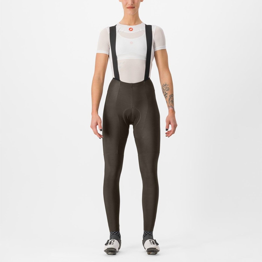 Black Women Castelli FREE AERO RC W DT Bib Tights | NRZE-18243