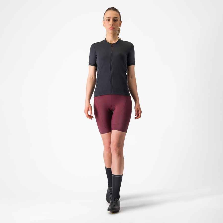 Black Women Castelli LIBERA Jersey | LEVY-09738