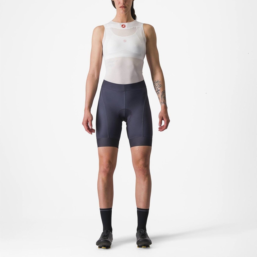 Black Women Castelli PRIMA Shorts | QACT-14236