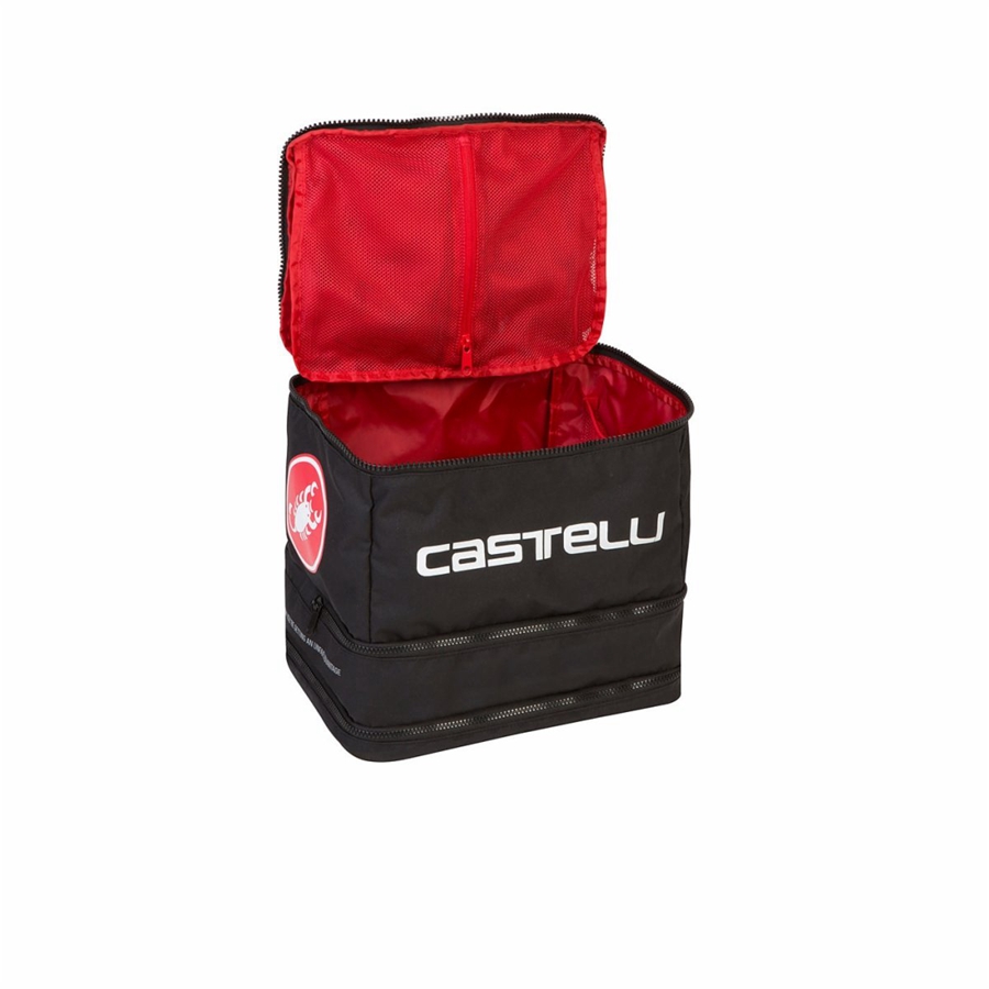 Black Women Castelli RACE RAIN Bags | MNFB-35927