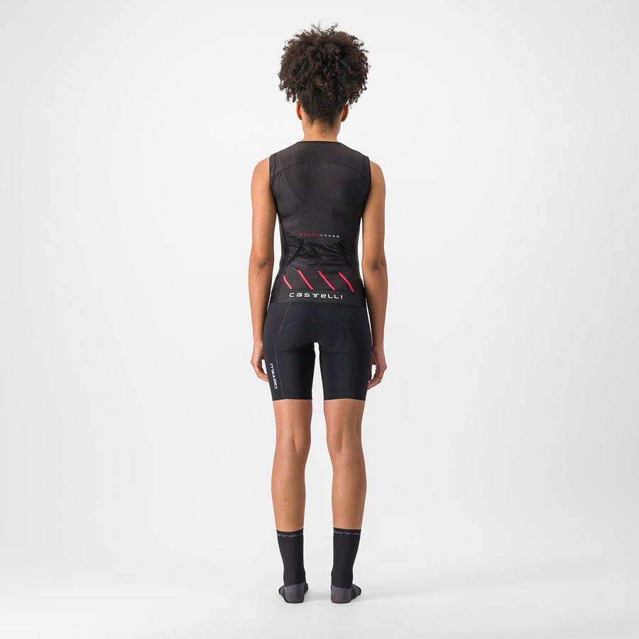 Black Women Castelli RIDE-RUN W Suits | ZHIW-14602