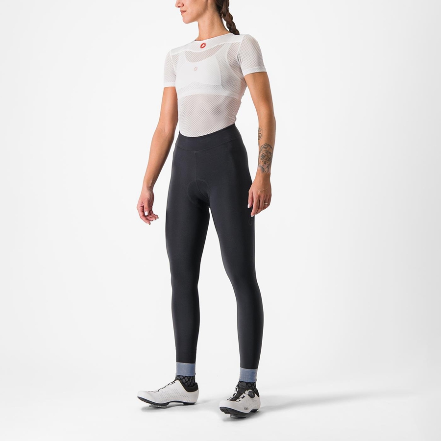 Black Women Castelli TUTTO NANO W Leggings | YNTM-48396