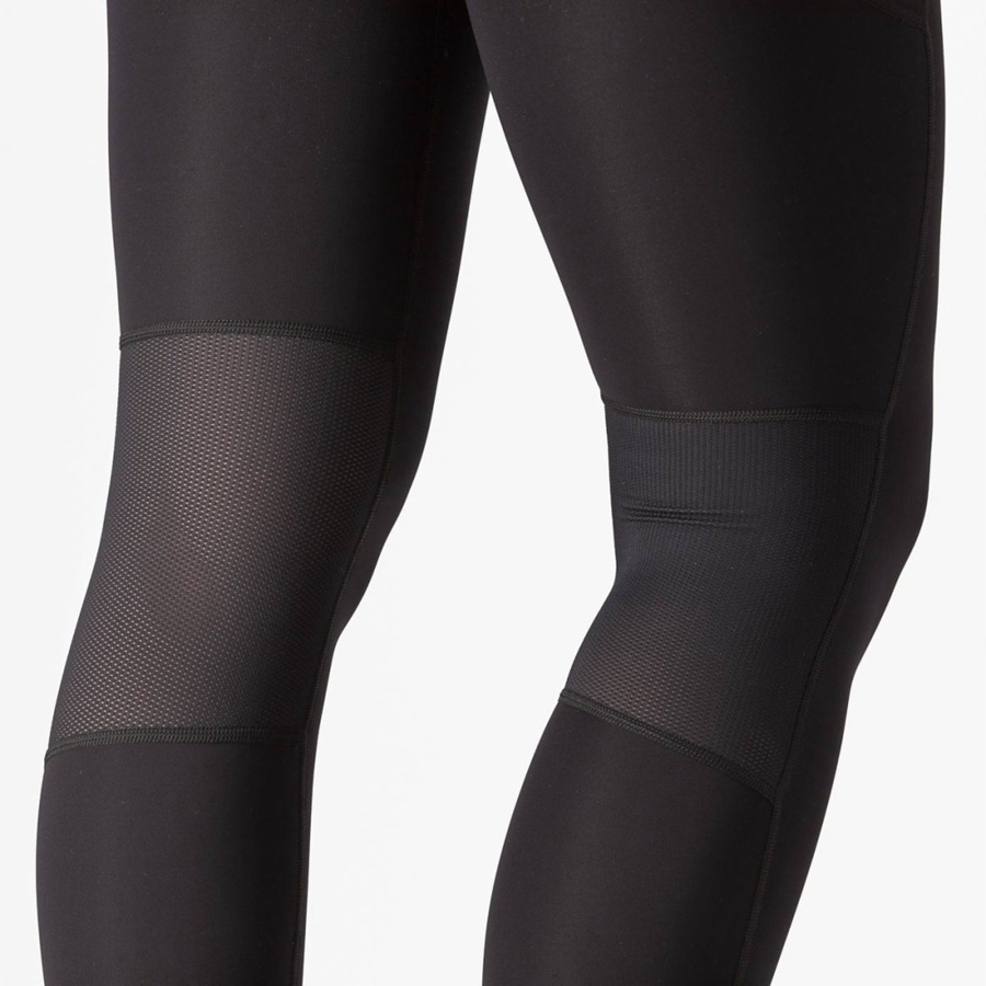 Black Women Castelli UNLIMITED TRAIL W Leggings | ZSDN-58702