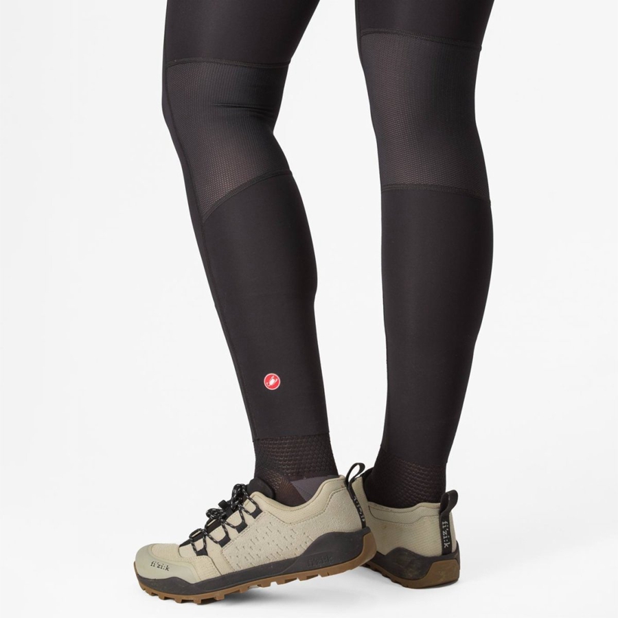 Black Women Castelli UNLIMITED TRAIL W Leggings | ZSDN-58702