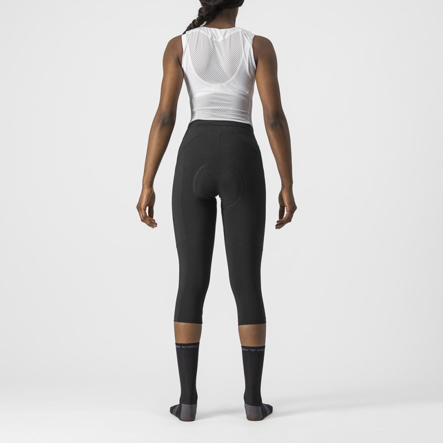 Black / Black Women Castelli VELOCISSIMA 3 KNICKER Leggings | YUXR-18260