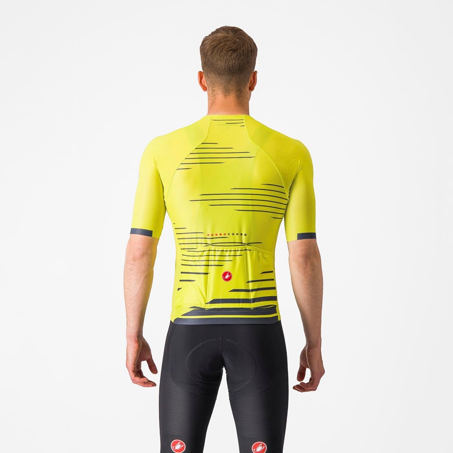 Blue Men Castelli CLIMBER'S 4.0 Jersey | HTPK-78264