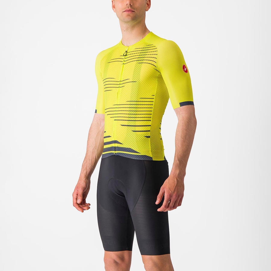 Blue Men Castelli CLIMBER'S 4.0 Jersey | HTPK-78264