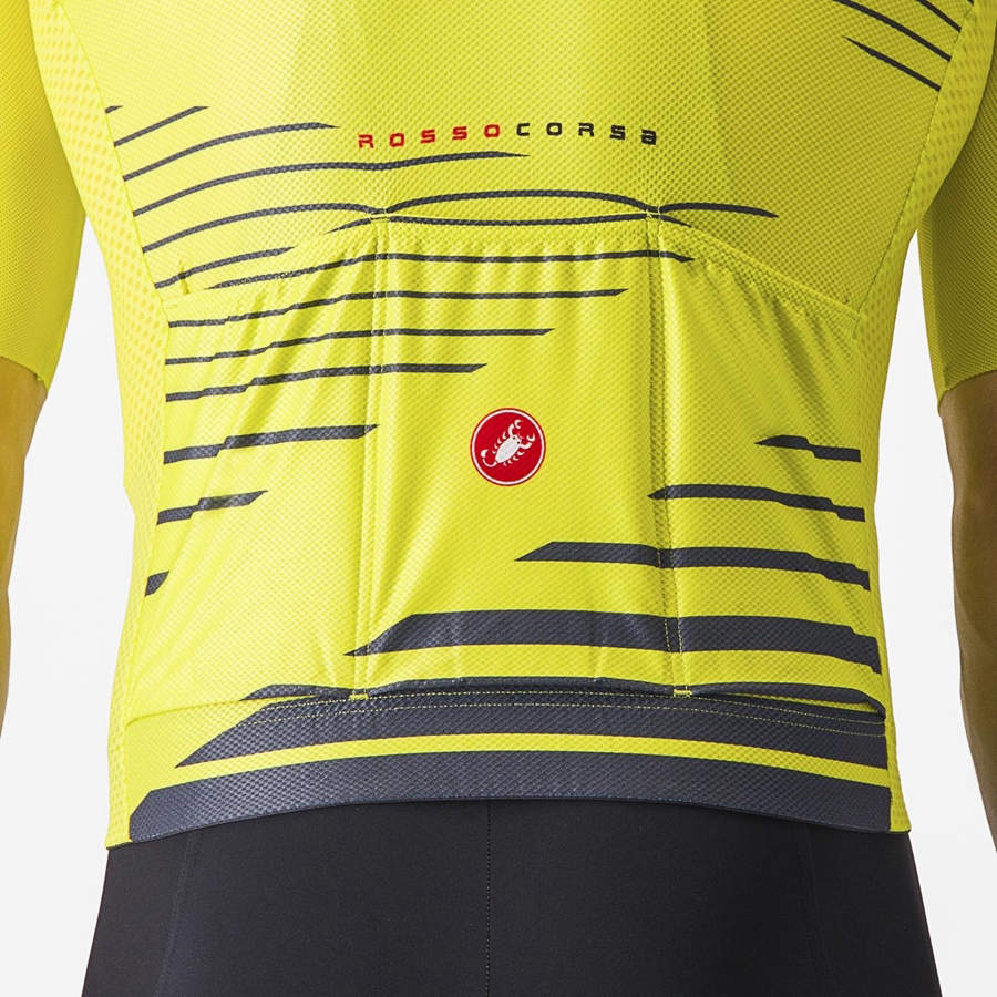 Blue Men Castelli CLIMBER'S 4.0 Jersey | HTPK-78264