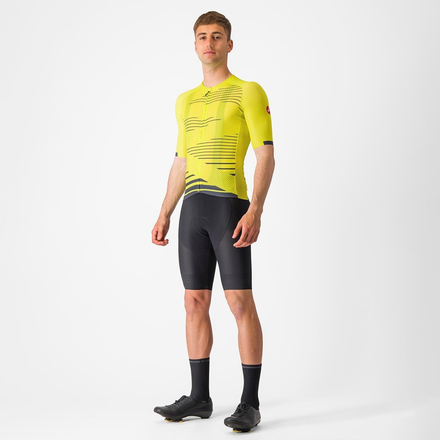 Blue Men Castelli CLIMBER'S 4.0 Jersey | HTPK-78264