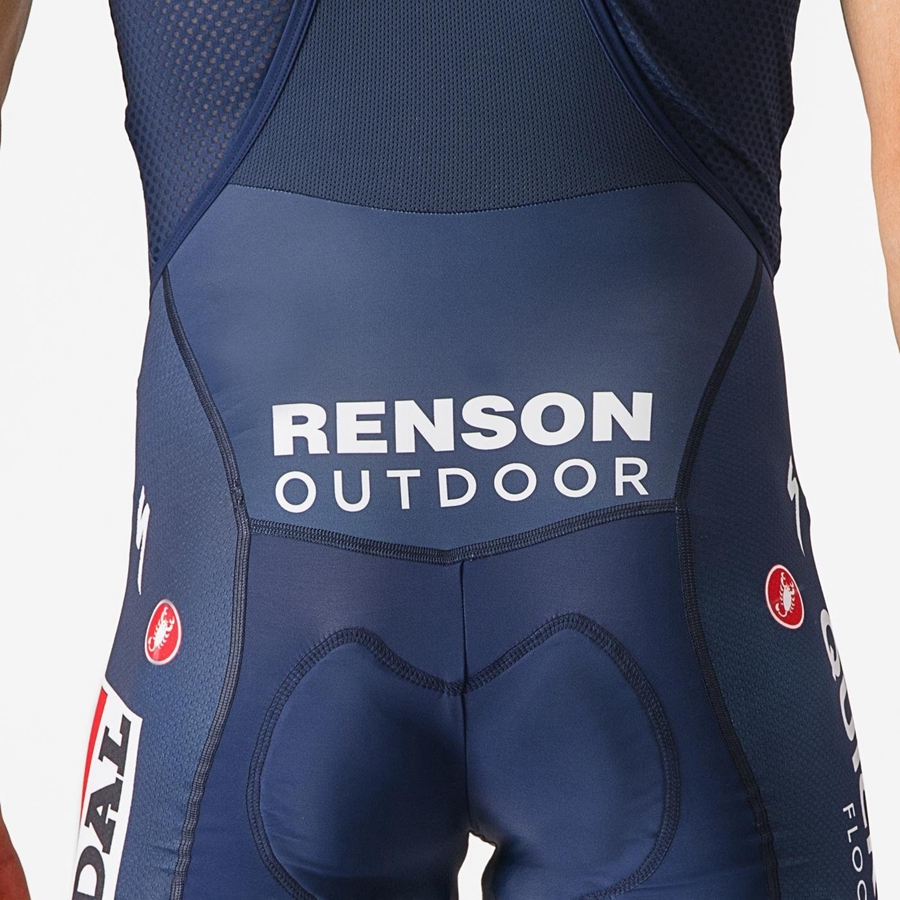 Blue Men Castelli COMPETIZIONE Bib Shorts | THGA-32946