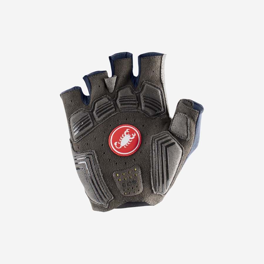 Blue Men Castelli ENDURANCE Gloves | CVDK-21769