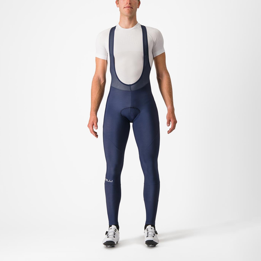 Blue Men Castelli ENTRATA Bib Tights | PFOC-04857