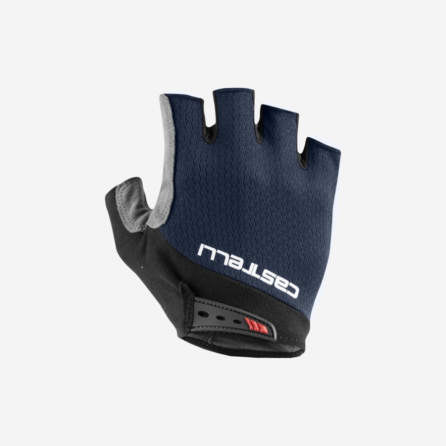 Blue Men Castelli ENTRATA V Gloves | NJKG-35218