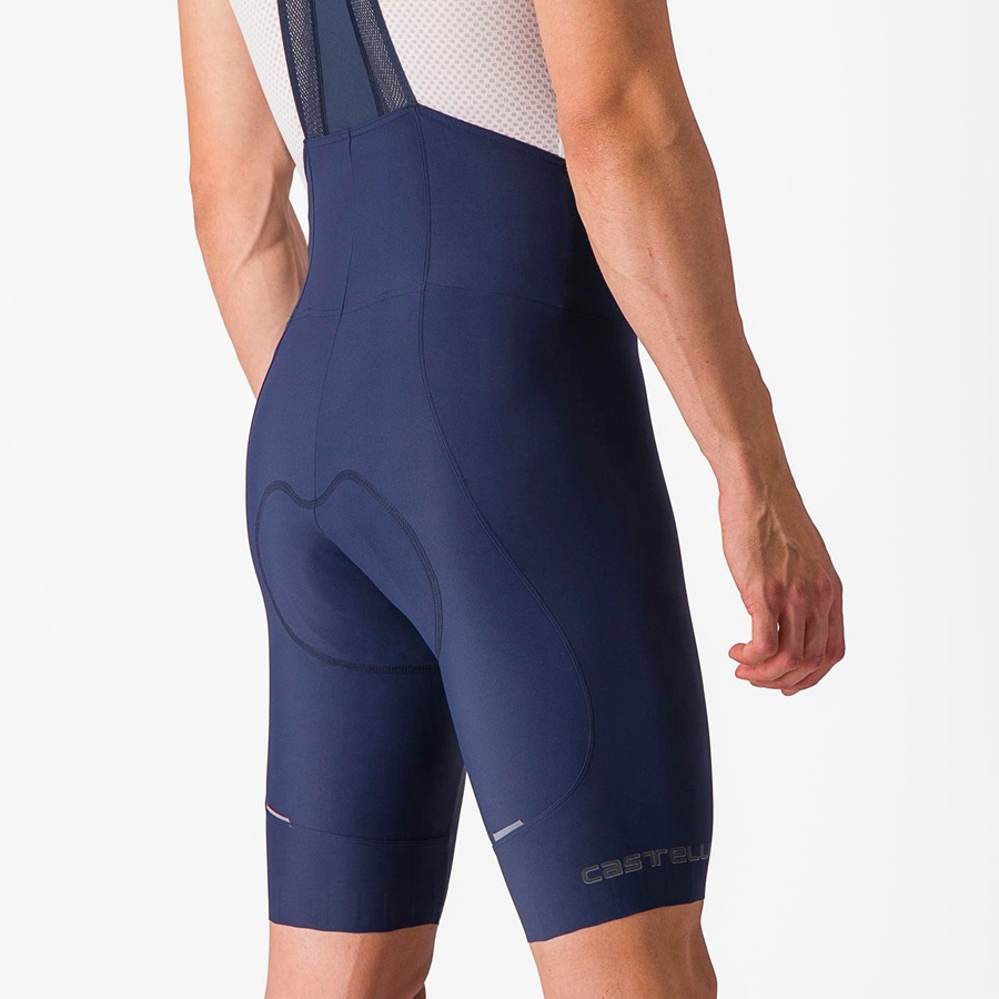 Blue Men Castelli ESPRESSO Bib Shorts | ENYZ-03896