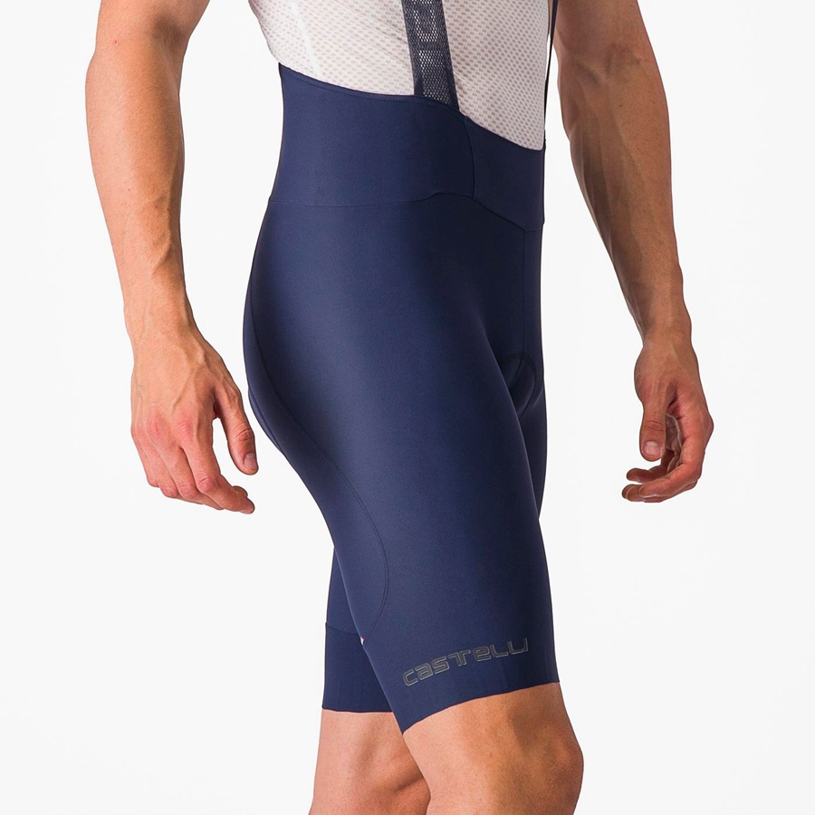 Blue Men Castelli ESPRESSO Bib Shorts | ENYZ-03896