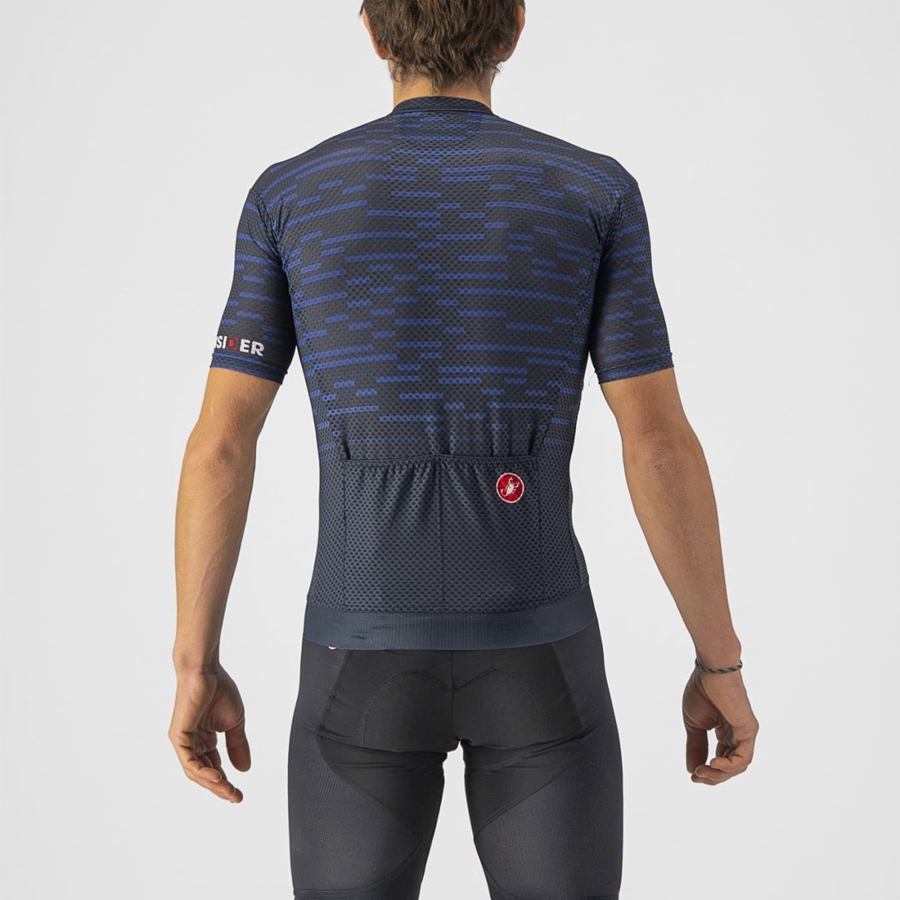 Blue Men Castelli INSIDER Jersey | NHYO-02513