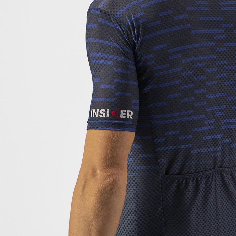 Blue Men Castelli INSIDER Jersey | NHYO-02513