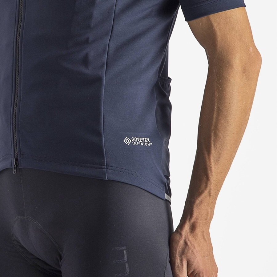 Blue Men Castelli PERFETTO RoS 2 WIND Jackets | NTSR-63024