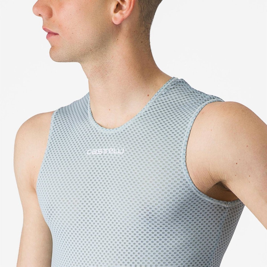 Blue Men Castelli PRO MESH 2.0 SLEEVELESS Base Layer | DHNE-40521