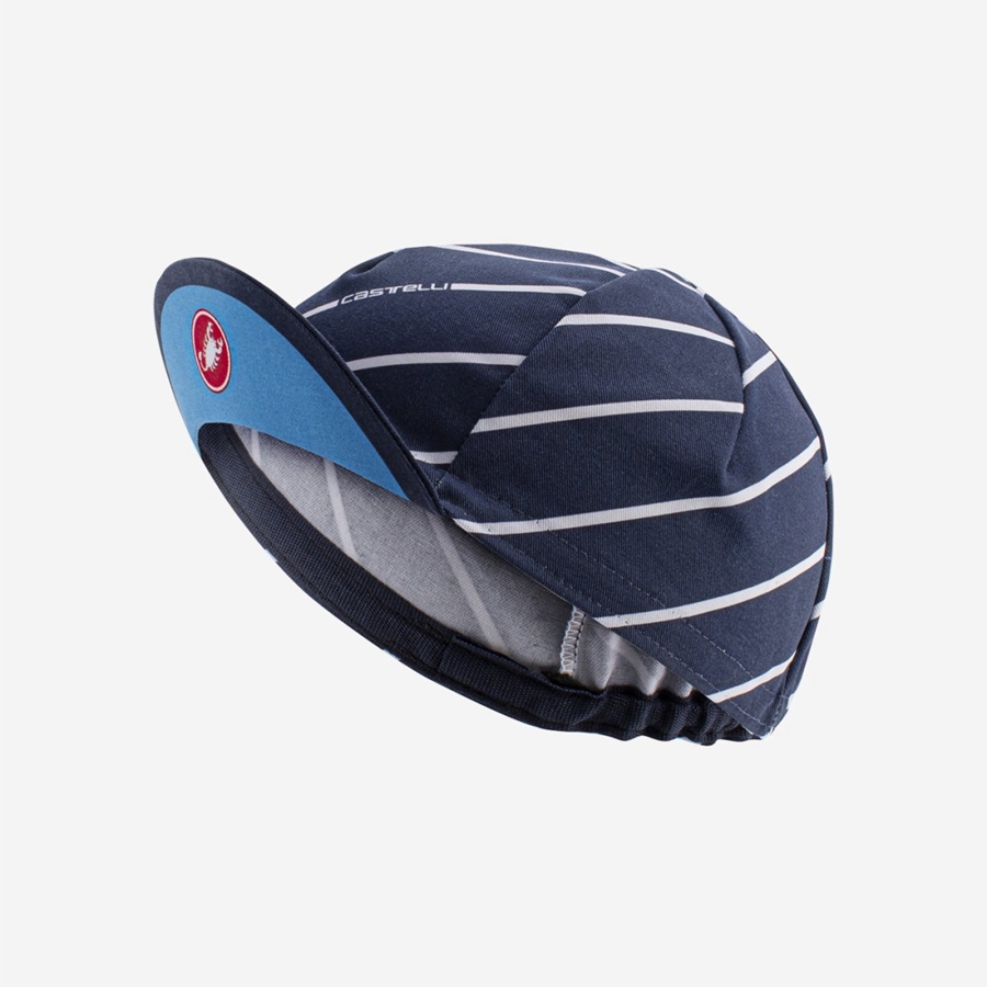 Blue Men Castelli SPEED STRADA Cap | MANY-02891