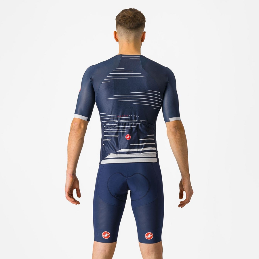 Blue Men Castelli SUPERLEGGERA Bib Shorts | KUBR-84130