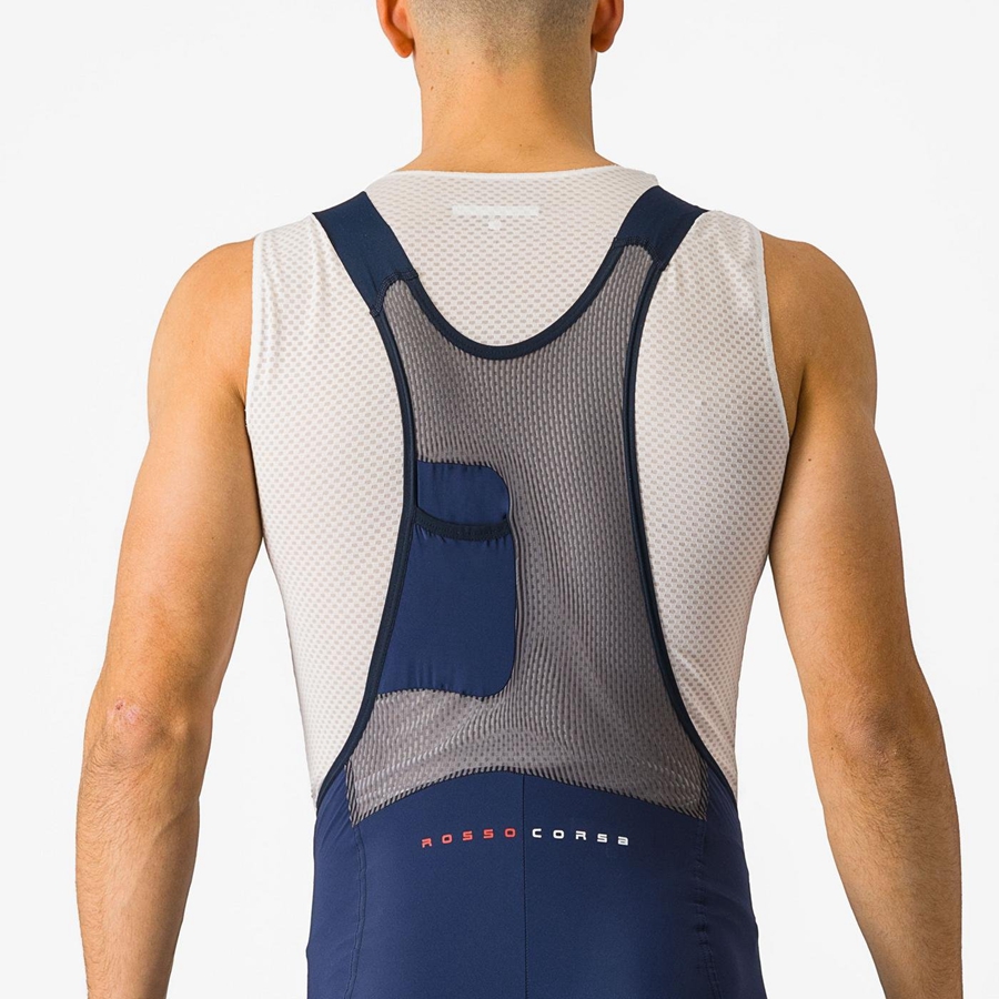 Blue Men Castelli SUPERLEGGERA Bib Shorts | KUBR-84130