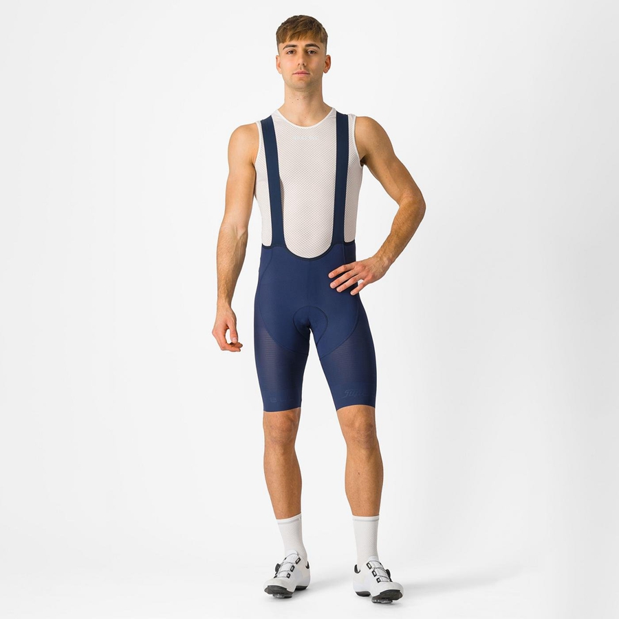 Blue Men Castelli SUPERLEGGERA Bib Shorts | KUBR-84130