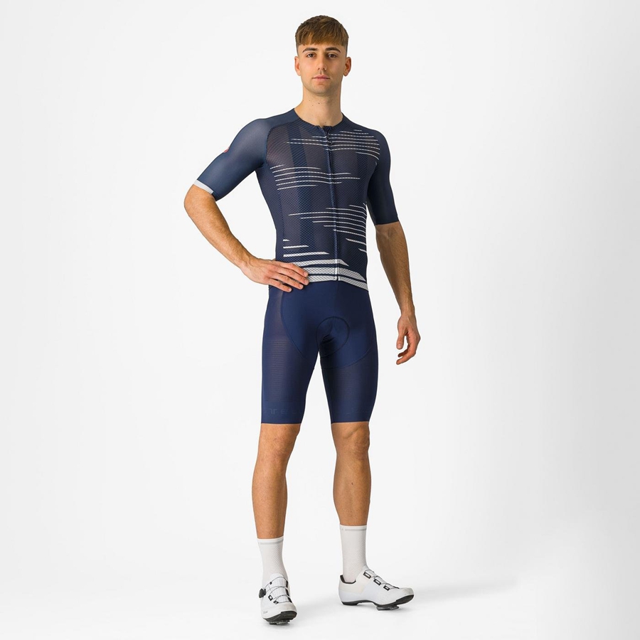 Blue Men Castelli SUPERLEGGERA Bib Shorts | KUBR-84130