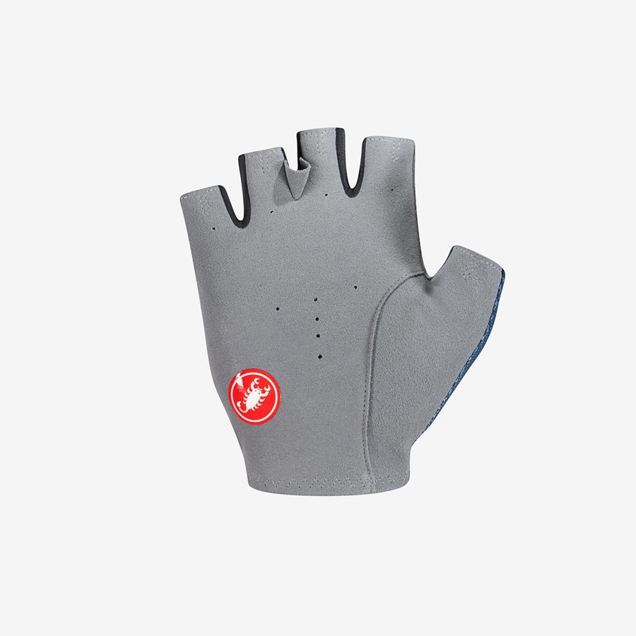 Blue Men Castelli SUPERLEGGERA SUMMER. Gloves | EINQ-28403