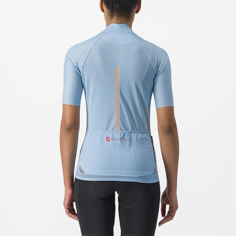 Blue Women Castelli ENDURANCE W Jersey | KRWZ-01582