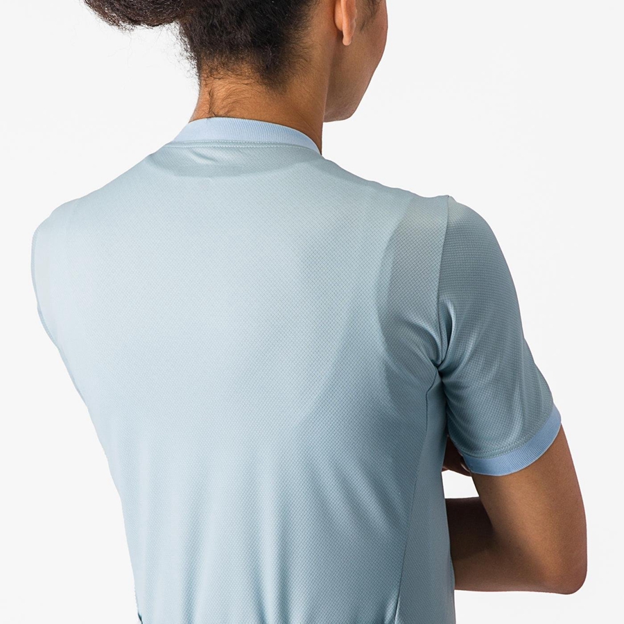 Blue Women Castelli LIBERA Jersey | COXT-67238