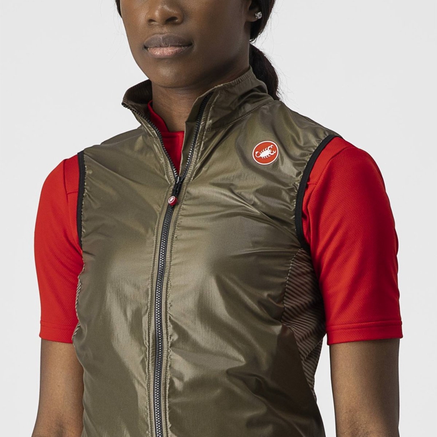 Brown Women Castelli ARIA W Vest | SPOA-80972