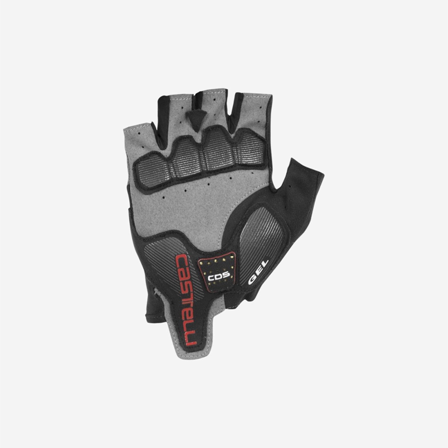 Dark Grey Men Castelli ARENBERG GEL 2 Gloves | WKFG-06389