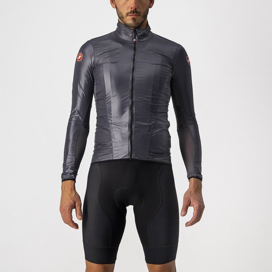 Dark Grey Men Castelli ARIA SHELL Protection | KVUN-84972