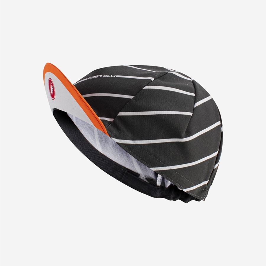 Dark Grey Men Castelli SPEED STRADA Cap | RDSQ-94652