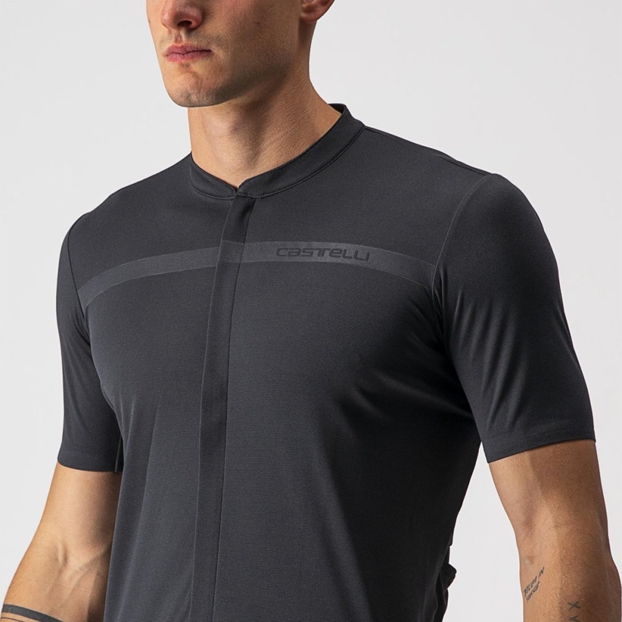 Dark Grey Men Castelli UNLIMITED ALLROAD Jersey | SZWD-49185