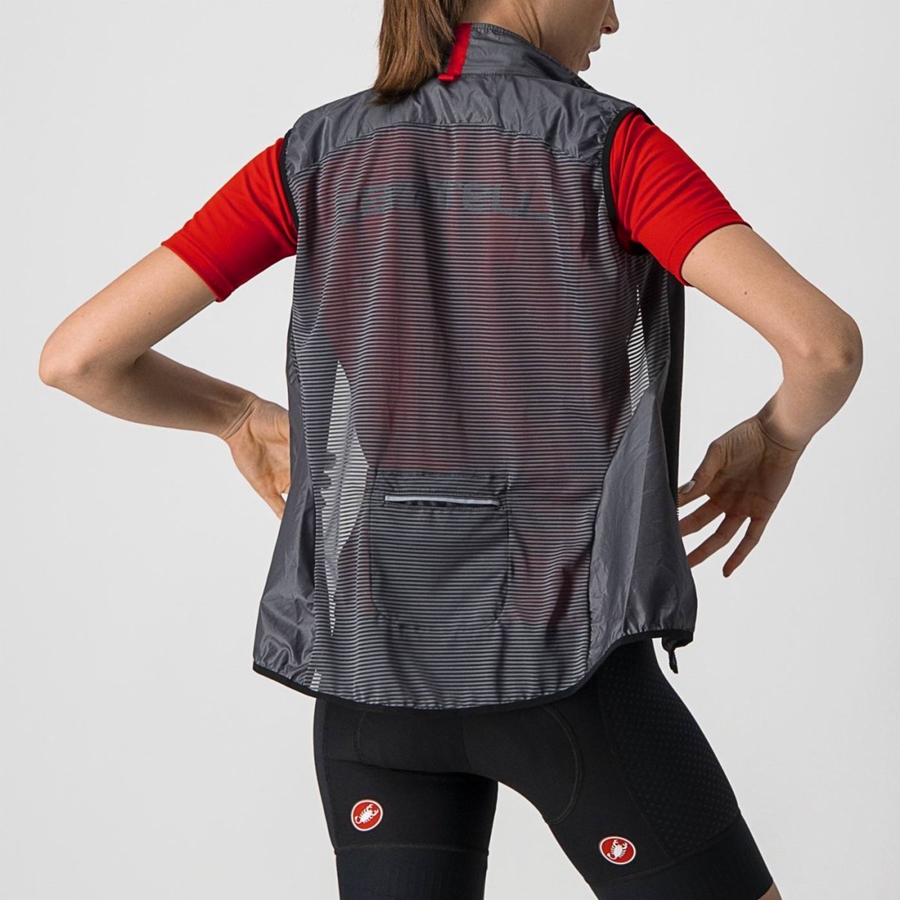 Dark Grey Women Castelli ARIA W Vest | ZEXQ-10987