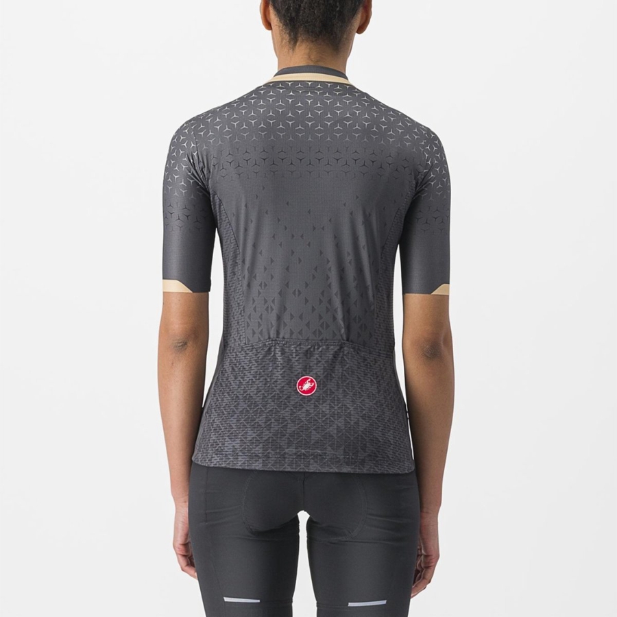 Dark Grey Women Castelli PEZZI Jersey | DGJL-53427