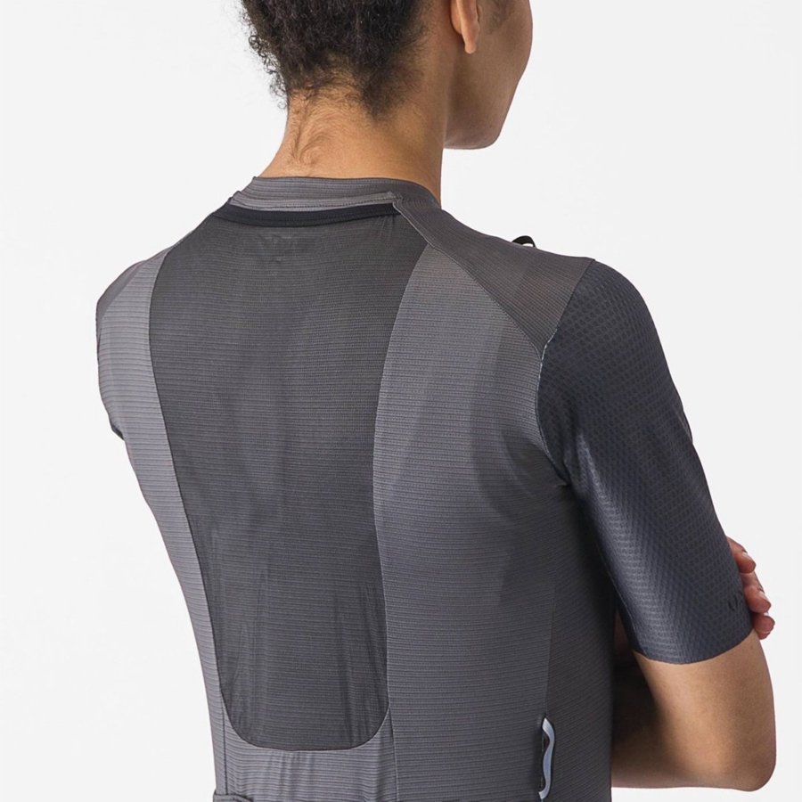 Dark Grey Women Castelli UNLIMITED PRO W Jersey | MCKU-19568