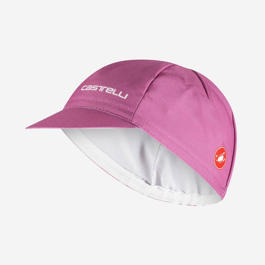 Deep Purple Women Castelli VELOCISSIMA Cap | NZVU-56714