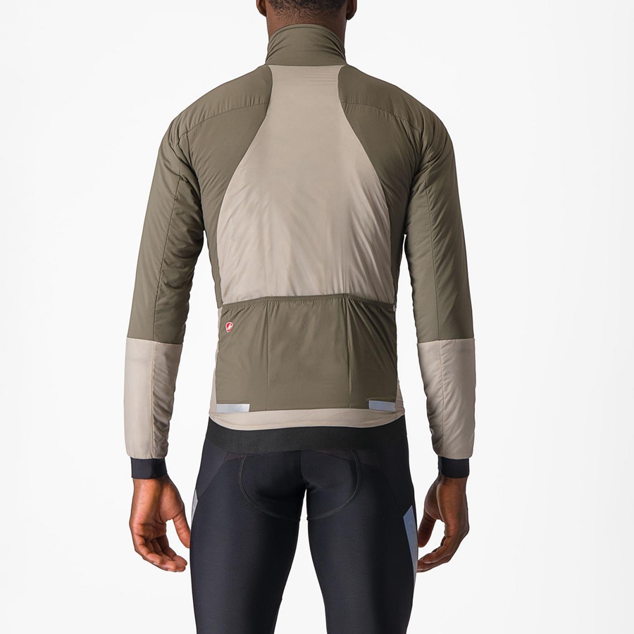 Green Men Castelli FLY THERMAL Jackets | FYVP-40281